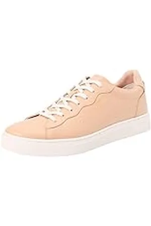 HUGO BOSS Rhys_Tenn_FL, Zapatillas Mujer, Light/Pastel Brown, 36 EU