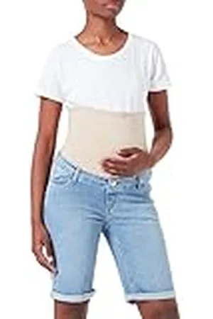 ESPRIT ESPRIT Bermuda Denim Over The Belly Pantalones Cortos, Lightwash-950, 40 para Mujer