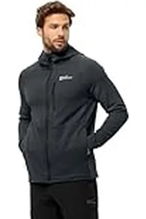 Jack Wolfskin Kolbenberg Hooded FZ M Chaqueta de Forro Polar, , XXXL para Hombre