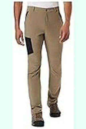 Columbia Triple Canyon Hose Pantalones para Hombre, Sage, Negro, 38