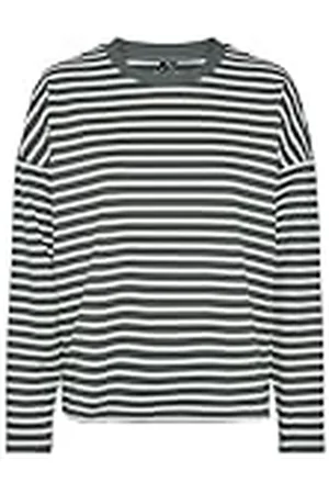 VERO MODA Vmabby LS O-Neck Top Jrs Noos Camiseta de Manga Larga, , M Mujeres
