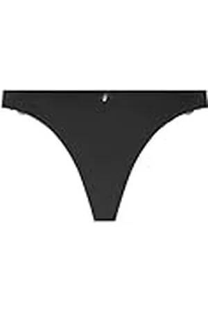 Women secret Tanga Microfibra y Encaje Brief, , L para Mujer