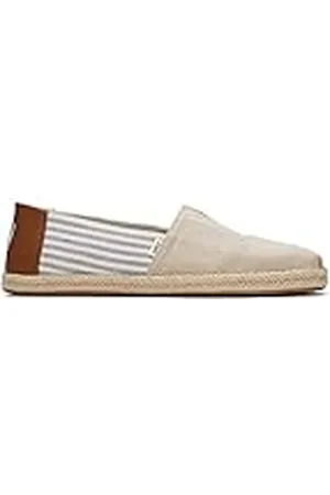 TOMS Alpargata Rope, Mocasines Planos Hombre, Beige (Bronceado Natural), 39 EU