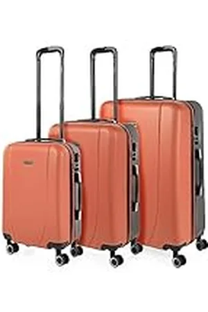Itaca Maletas de Viaje Juego Maletas 4 Ruedas - Juego de Maletas de Viaje - Juego Maletas de Viaje Ligeras. Candado de combinacion