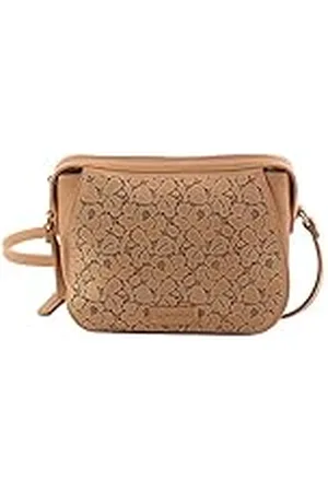 Eferri Bolso Bandolera Troquelado con Formas Florales