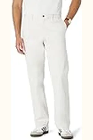 Amazon Pantalón Chino de Algodón de Corte Holgado Hombre, , 40W / 30L