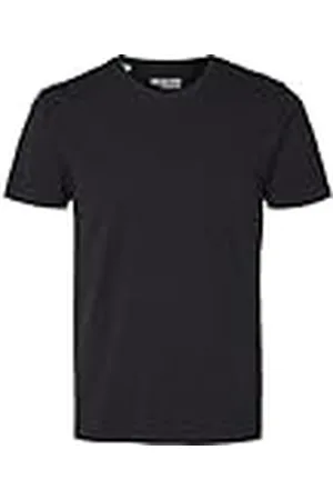 SELECTED 16073457 Camiseta, Color Negro, XL para Hombre
