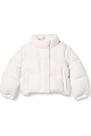 Amazon Chaqueta Acolchada y Recortada con Cremallera Completa (Acolchado Mate o Forro Polar) Niña, , 3 años