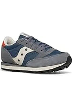 Saucony Jazz Original, Zapatillas, Grey/Blue/Orange, 33 EU