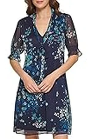 DKNY Dd2g9350-0n8-4 Vestido, , 38 para Mujer