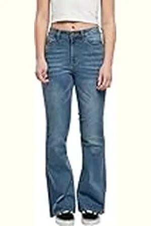 Urban classics Ladies High Waist Flared Denim Pants, Jeans De las mujeres, , 29