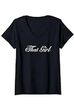 Champion Mujer Esa Chica Camiseta Cuello V