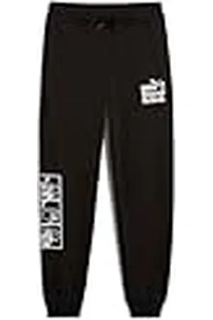 PUMA MID90S Sweatpants FL B, Pantalones de Punto Niños, Black