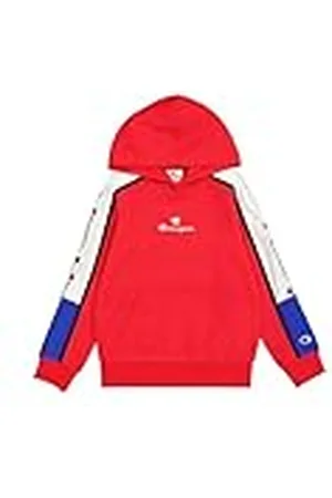 Champion Legacy Retro Sport B (306856) -Ultralight Soft Compact Fleece Taped Sudadera con Capucha, , 15-16 años para Niños