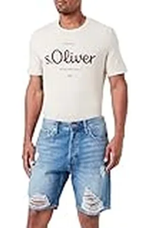 JACK & JONES Jjichris Jjoriginal MF 603-Pantalones Pantalones Vaqueros Cortos, Azul Denim, XS para Hombre