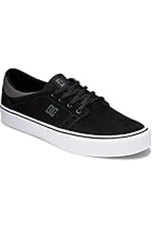 Dcshoes Trase, Zapatillas Hombre, Negro y Gris, 42.5 EU
