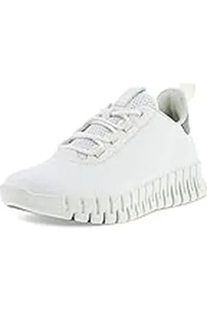 Ecco METAFLEX W Sneaker, Zapatillas Mujer, White/Light Grey, 42 EU