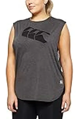 Canterbury Vapodri Loose Fit Camiseta sin Mangas, Mujer, Negro Venta/Negro Azabache, 16