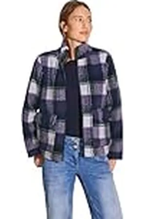 CECIL B212180 Chaqueta a Cuadros, Color , L Mujeres