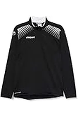 Uhlsport Goal Jersey con Cremallera de 1/4, Hombre, Negro/Blanco, XXL