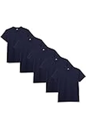 Lower East LE105 Camiseta, (Paquete de 5), L (Pack de 5) para Hombre
