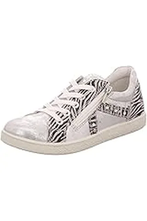 Primigi Xena - Zapatillas De Deporte para Exterior Niñas, Plateado (Argent (S Lam Nuv/Scam Argento/Perla)), 33