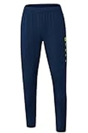 Jako Pantalones de chándal para Mujer, Mujer, Pantalones Deportivos, 8420D, Marine/Neongelb, 44