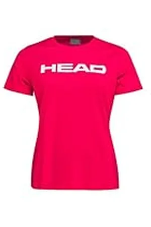 Head Club Lucy T-Shirt W, Camiseta Mujer, White/Red, Large