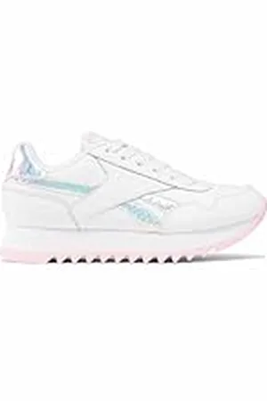 Reebok Royal CL Jog Platform, Zapatillas, FTWWHT/PNKGLW/PORPNK, 33 EU