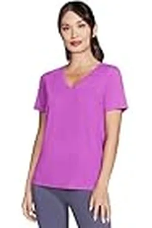Skechers Godri Serene-Top con Cuello en V Camiseta, , M para Mujer