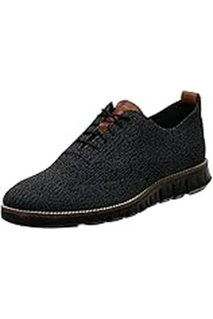 Cole Haan Herren Zerogrand Stitchlite Oxfords Schwarz Black/Magnet), 42 EU