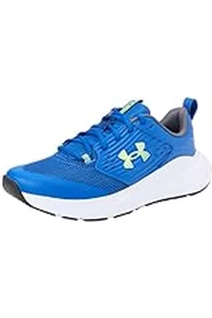 Under Armour UA Charged Commit TR 4, Zapatillas de Entrenamiento Hombre, Azul (Tech Blue/Distant Gray/Morph Green), 45 EU