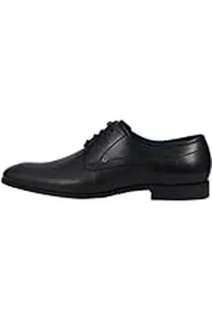 Bugatti 311666061000, Cordones de Negocios Hombre, Schwarz (Schwarz 1000), 47 EU