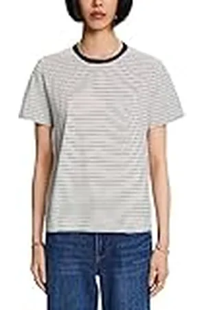 ESPRIT 073ee1k306 Camiseta, 112/Off White 3, M para Mujer