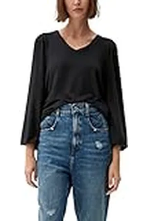 QS by s.Oliver 2120180 Camiseta de Manga Larga, , Mujer