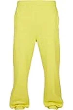 Urban classics Pantalón Chándal de Hombre, Corte Suelto, Tejido Cálido, Cremalleras en los Tobillos, Tallas XS - 5XL