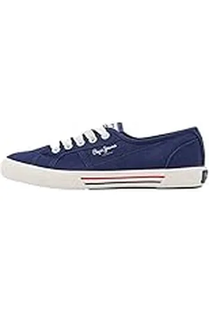 Pepe Jeans Brady Basic W, Zapatilla Mujer, Azul (Marino), 36 EU