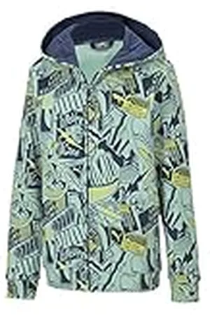 PUMA Alpha AOP Hooded Jacket TR B Sudadera, Unisex niños, , 104