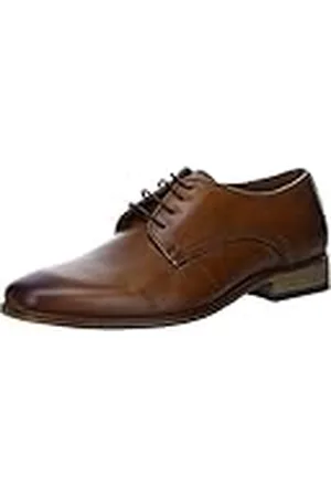 Salamander Steen, Zapatos de Cordones Derby Hombre, Marrón (Cognac 4), 45 EU