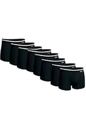 Dim Boxer Pack Eco Coton Stretch Confortable Negro Hombre x8, Negro, XL