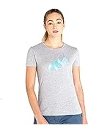 Dare 2B Peace of Mind tee Camiseta de Manga Corta de Punto de Algodón Orgánico, con Diseño Gráfico, Óptimo para Caminar, , 12 Women