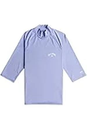 Billabong Tropic Surf - Camiseta de Surf de Manga Corta con Protección Solar UPF 50 para Mujer