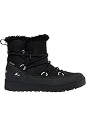 Viking Sn​o​f​n​u​g​g​ Mi​d​ GTX Wa​r​m​, Botas de Nieve, Niñas, Black, 35 EU