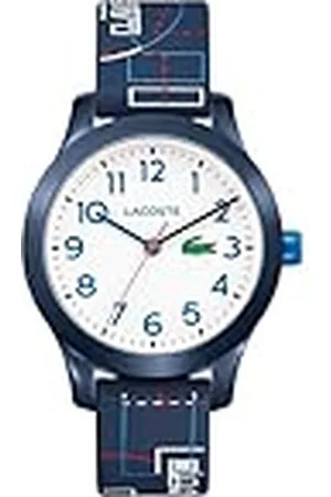 Lacoste Reloj Analógico de Cuarzo para Niños Colección .12.12 Kids con Correa de Silicona Marina - 2030008