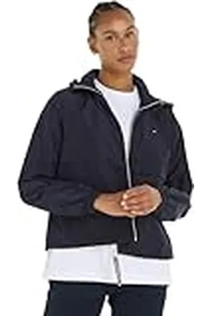 Tommy Hilfiger Cazadora de Entretiempo para Mujer Windbreaker, , XL