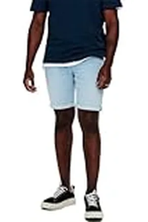 Only & Sons Onsply Blue Jog Shorts Pk8587 Dnm Noos Pantalones Cortos de Jean, Azul Denim, L Hombres