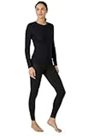 Damart Camiseta Thermolactyl Sensitive de canalé Fino, Cuello Redondo, , 44 para Mujer