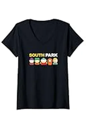 South Park Mujer Logotipo de Gang Under Camiseta Cuello V