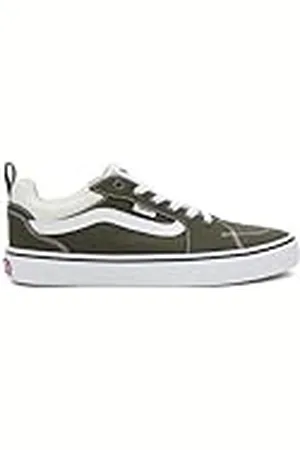 Vans Filmore, Zapatillas Hombre, Canvas Block Olive/White, 45 EU