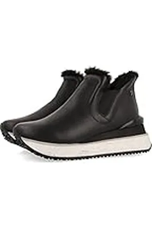 Gioseppo Sneakers Negras Tipo botín con cuña Exterior para Mujer FEDJE